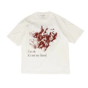 Ken Carson I’m Ok Blood Shirt Size Large Men’s